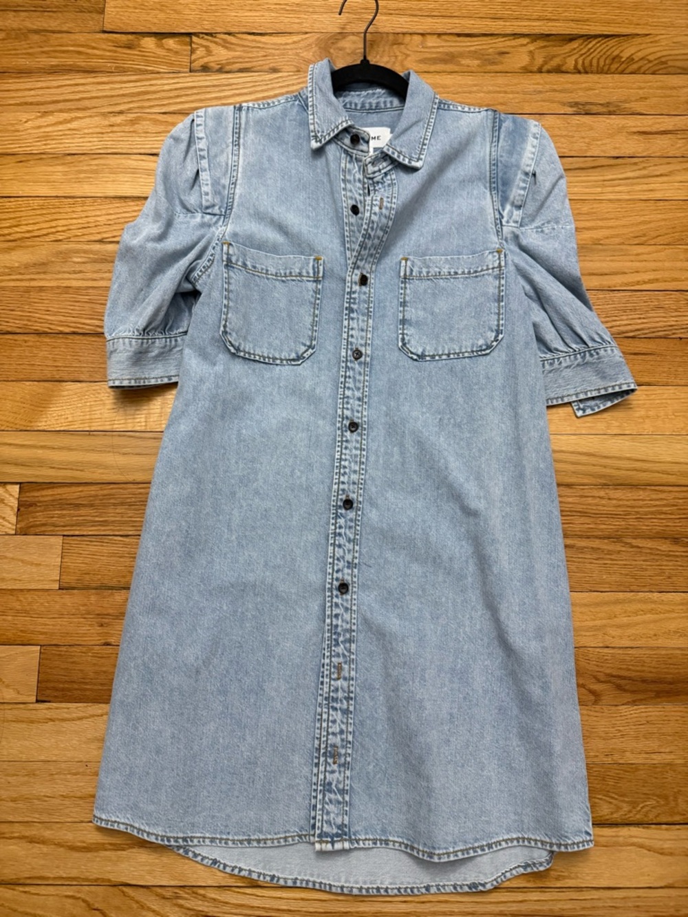 Frame Denim Shirt Dress